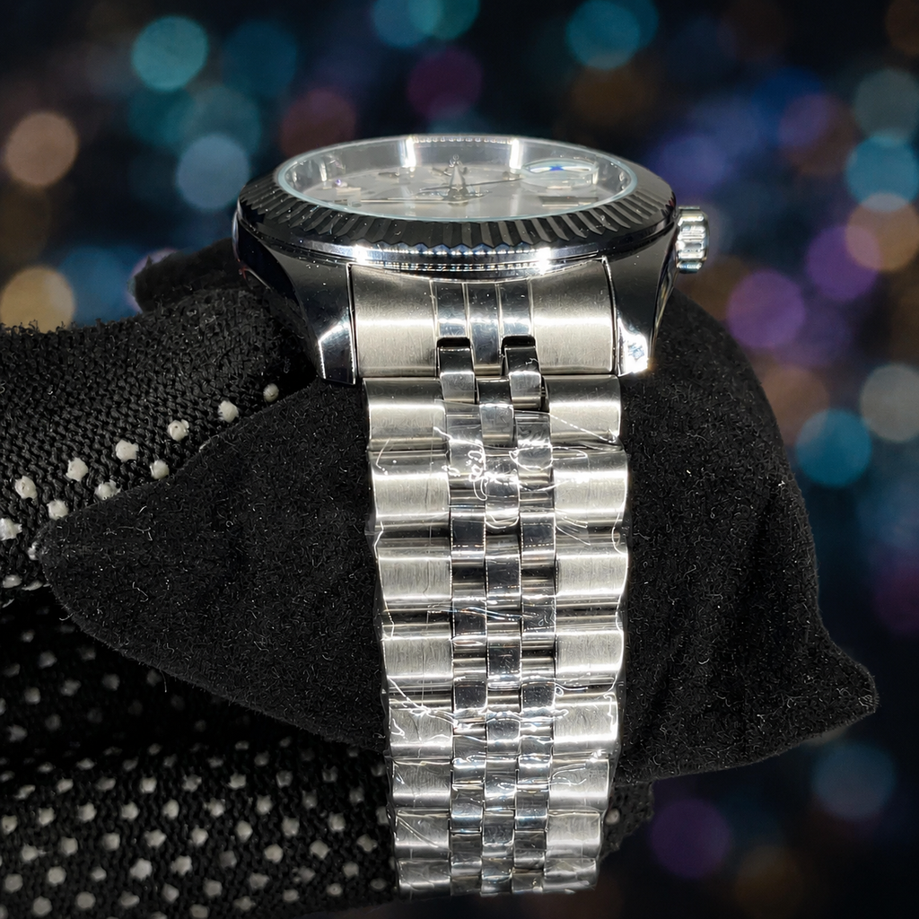 POEDEGAR 910 RELOJES DE ACERO INOXIDABLE, CRISTAL DE ZAFIRO