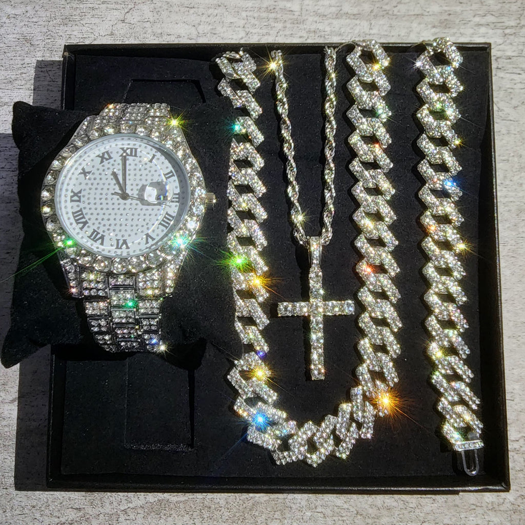 Set de reloj de 4 piezas