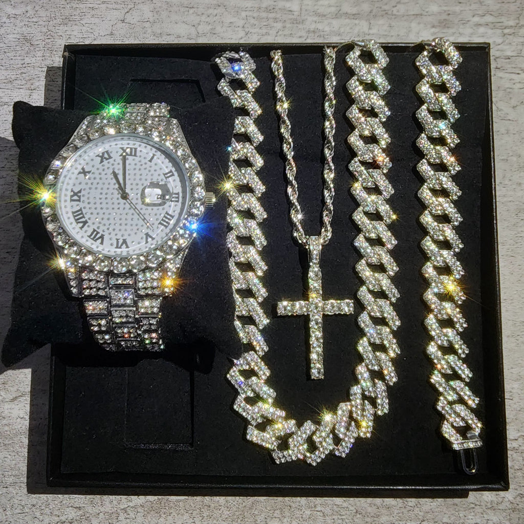 Set de reloj de 4 piezas