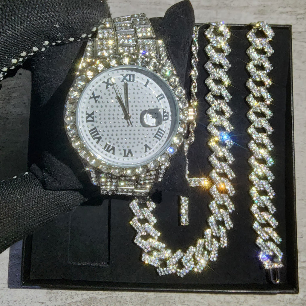 Set de reloj de 4 piezas