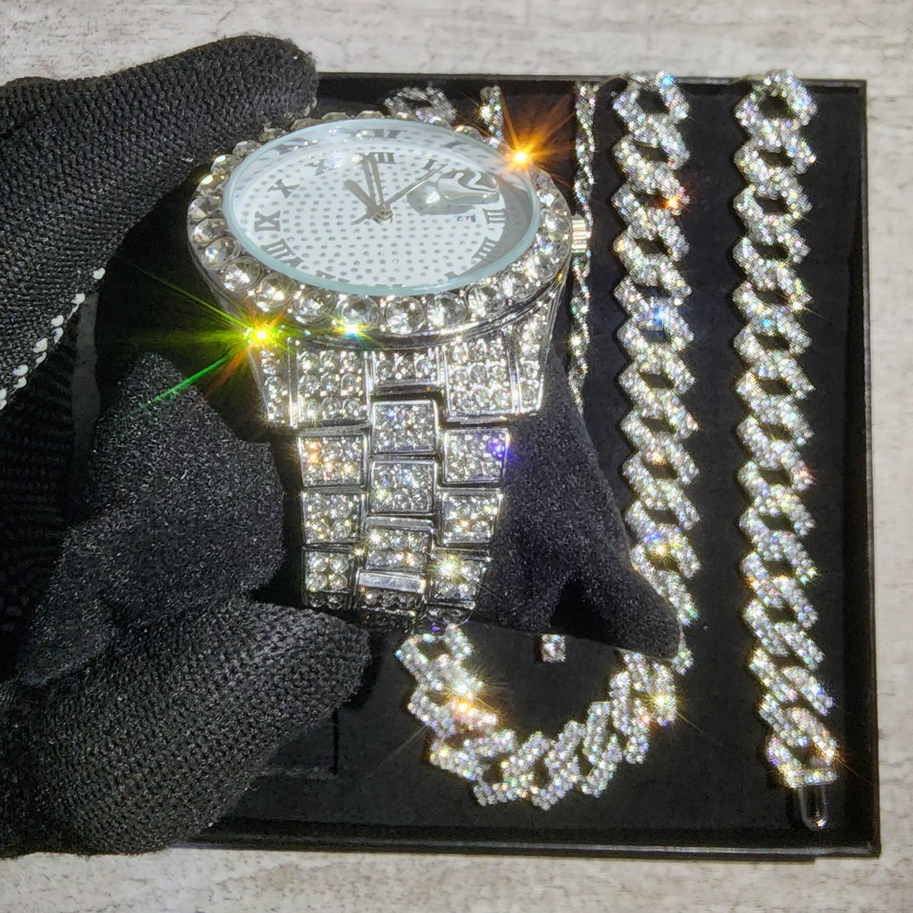 Set de reloj de 4 piezas