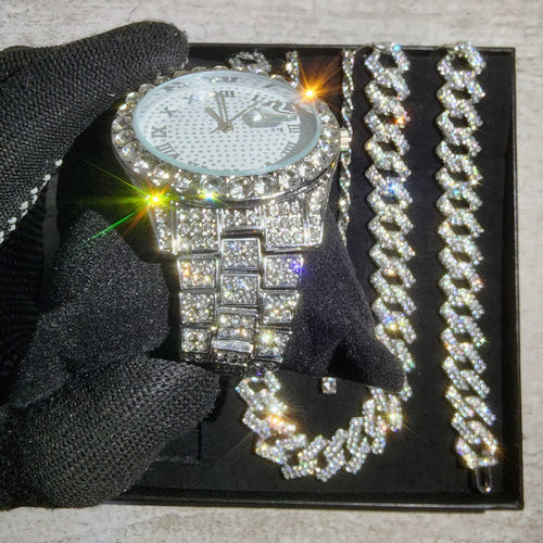 Set de reloj de 4 piezas