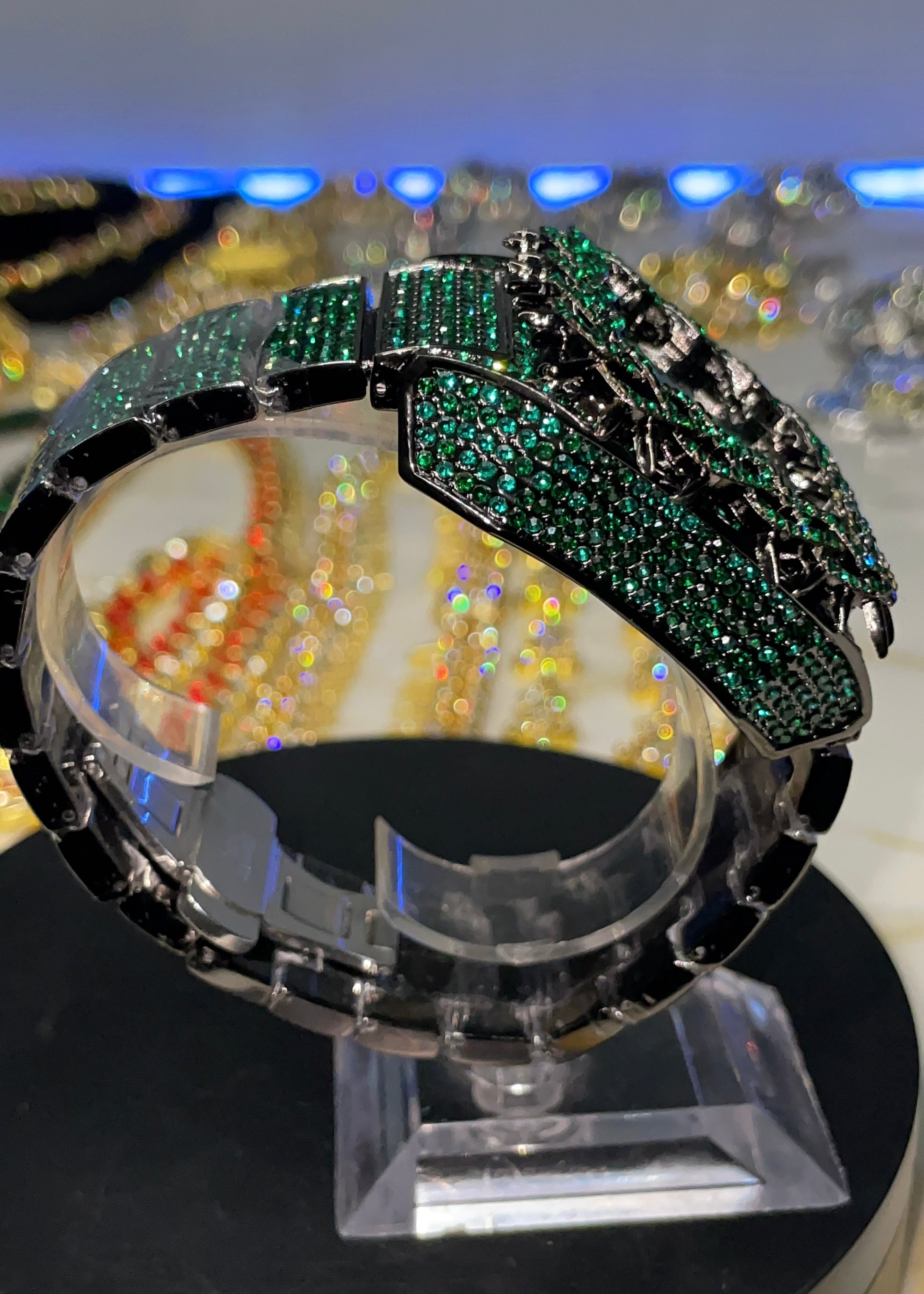 RELOJ CORONA DE ESPINAS CUADRADO