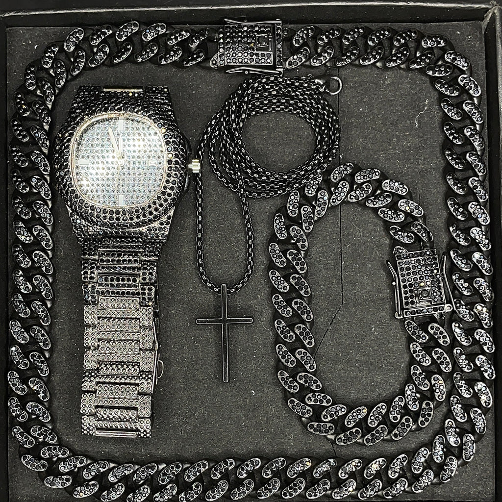 Set de reloj de 4 piezas