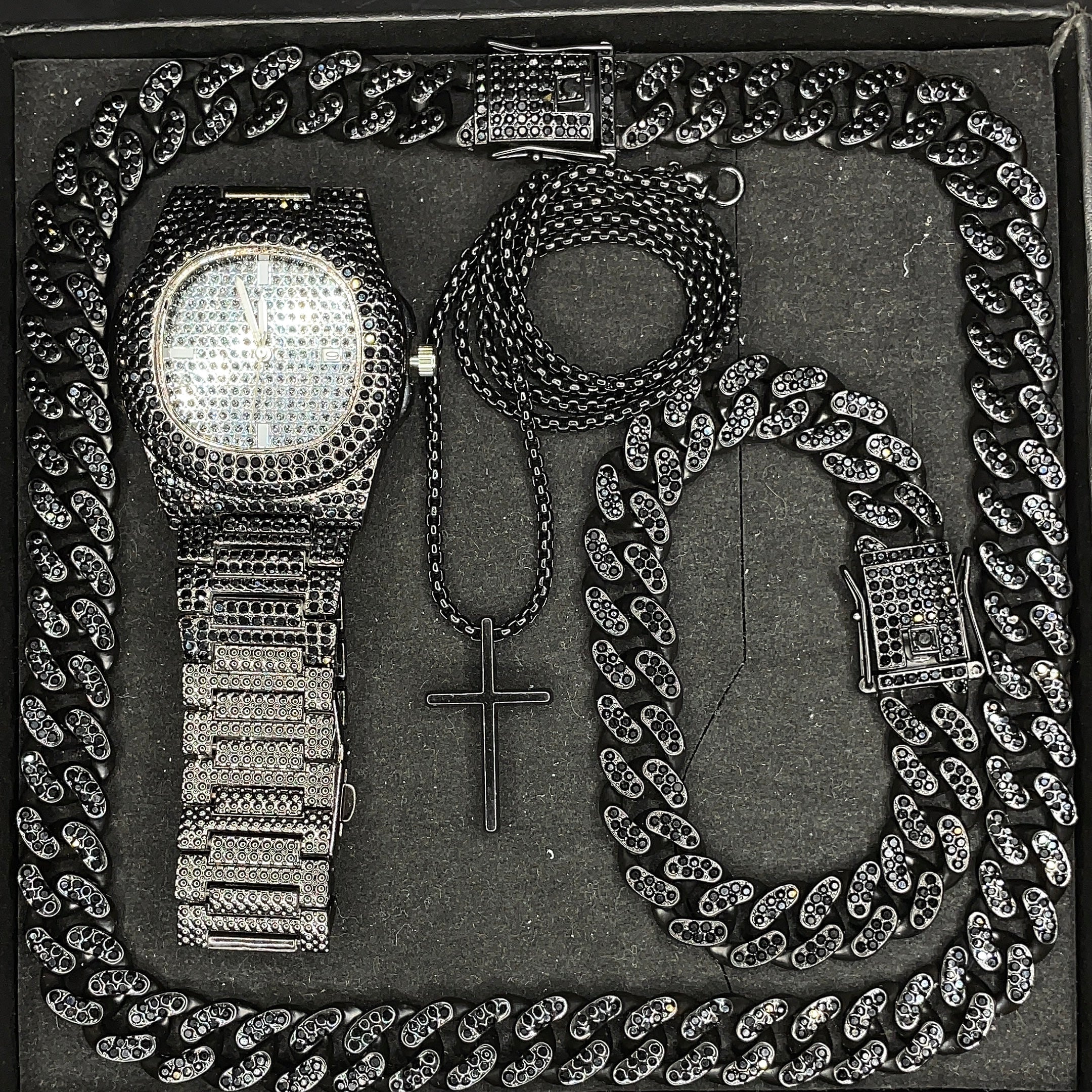 Set de reloj de 4 piezas