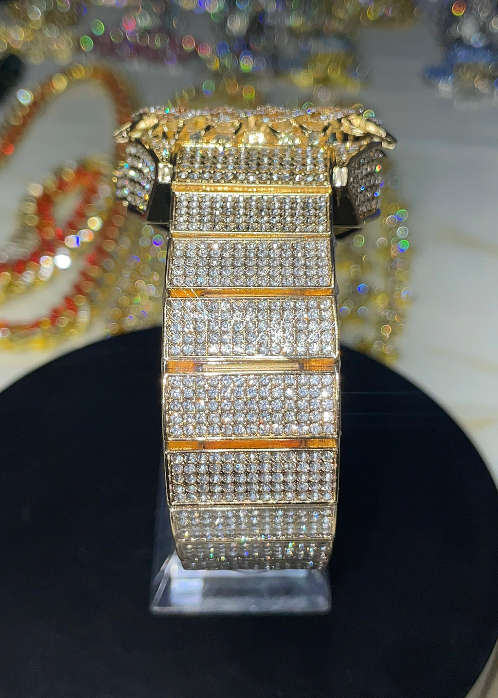 RELOJ CORONA DE ESPINAS CUADRADO