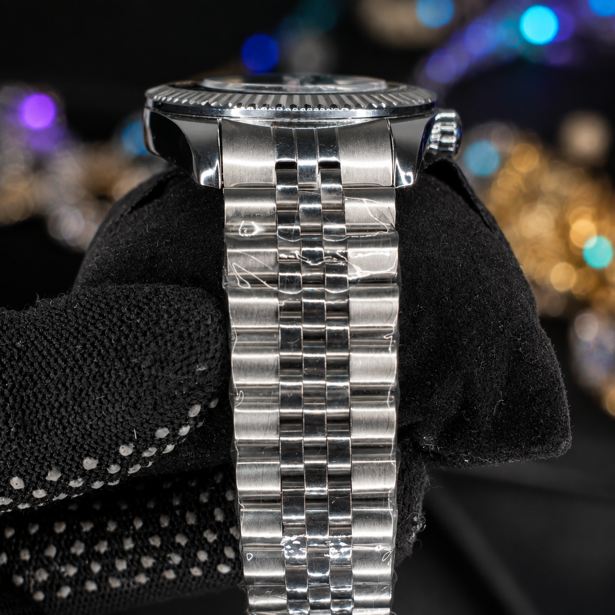 POEDEGAR 910 RELOJES DE ACERO INOXIDABLE, CRISTAL DE ZAFIRO