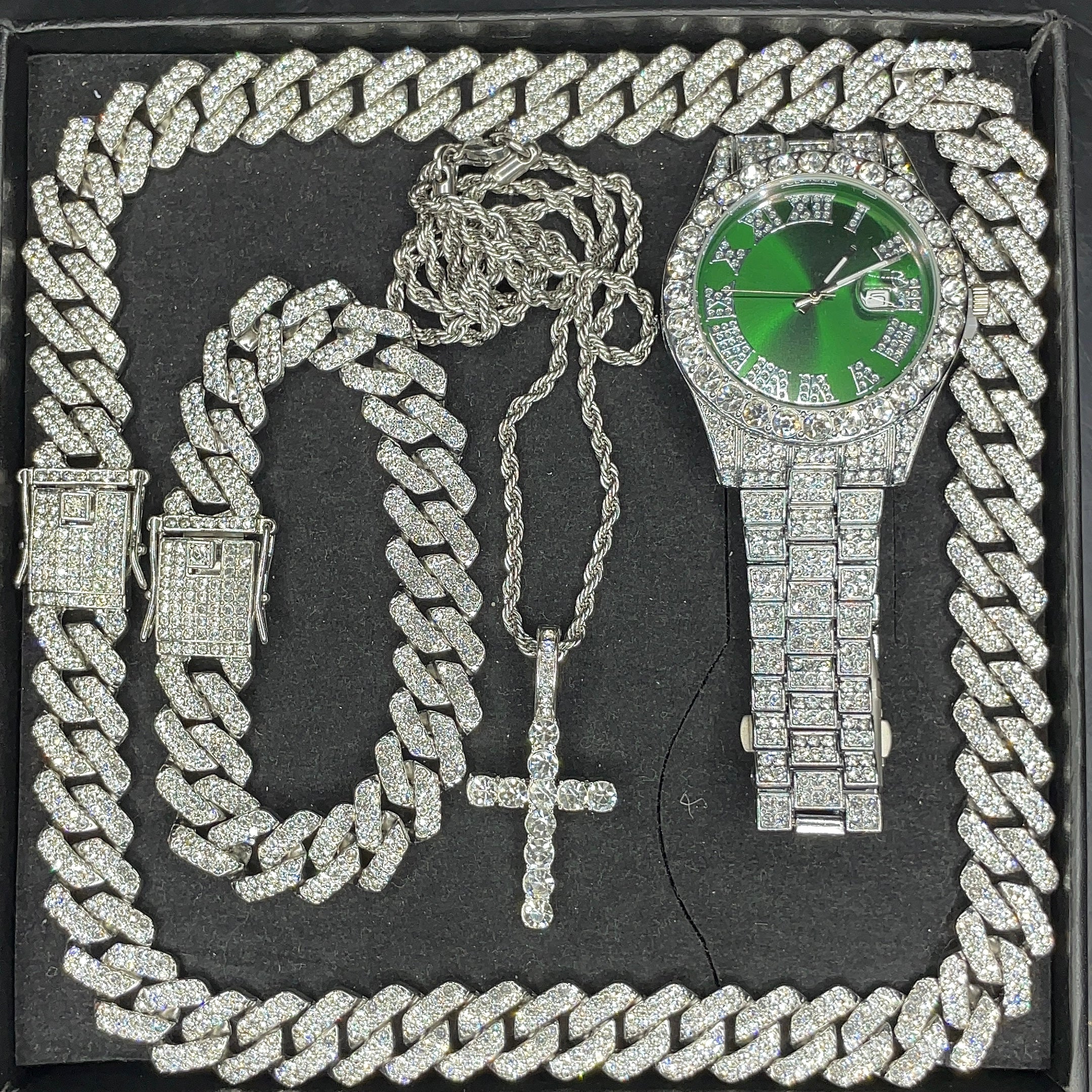 Set de reloj de 4 piezas