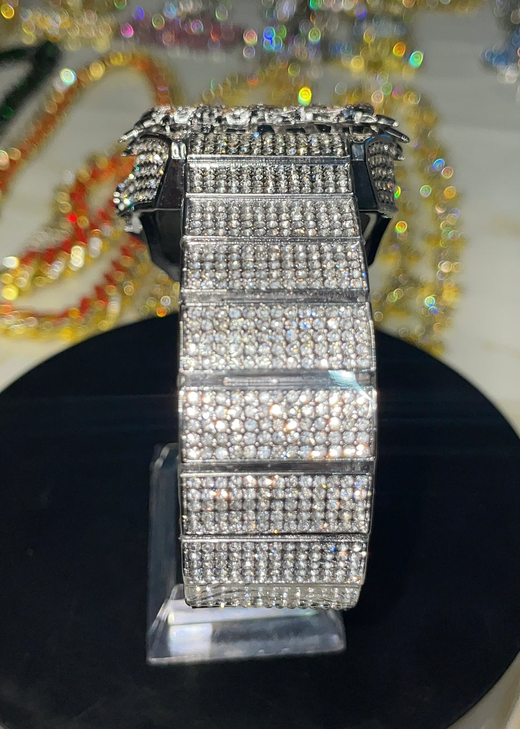 RELOJ CORONA DE ESPINAS CUADRADO