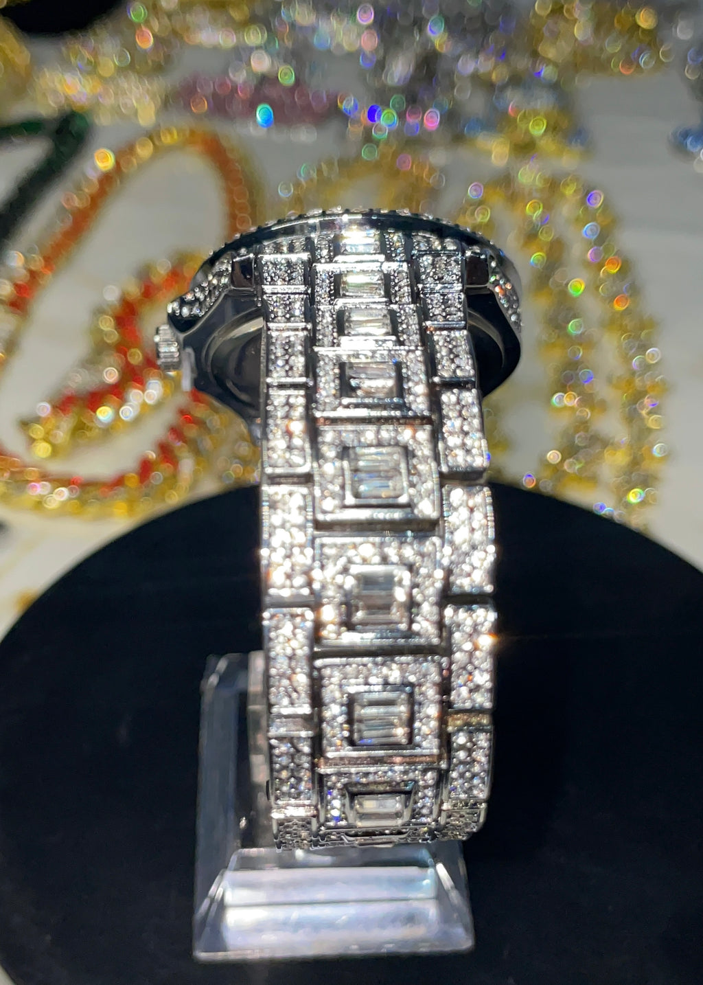 RELOJ ÁRABE TURQUESA