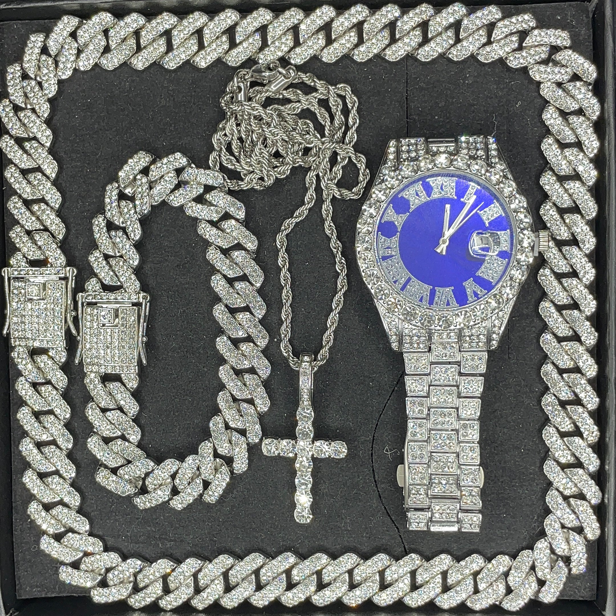 Set de reloj de 4 piezas