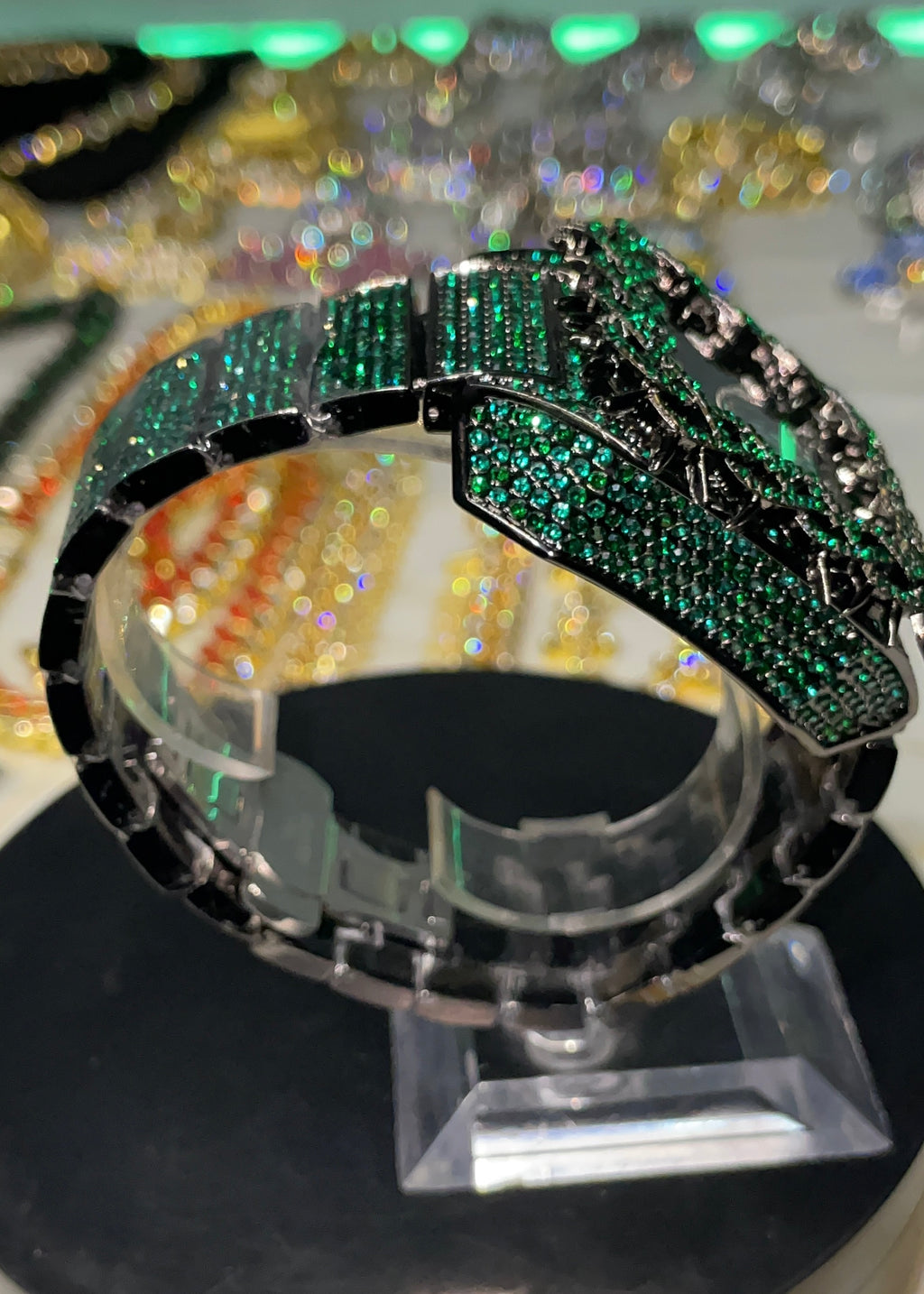 RELOJ CORONA DE ESPINAS CUADRADO